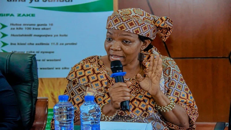 Dr Sophia Kashenge, the Chief Executive Officer (CEO), Tanzania Agricultural Seed Agency (ASA) 