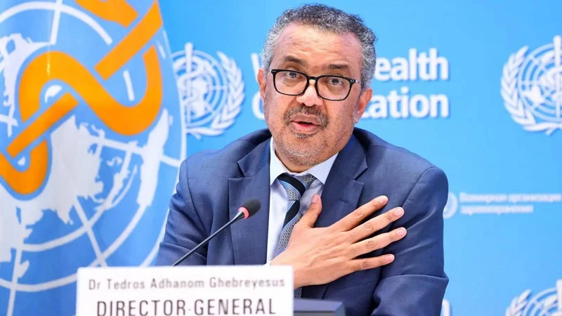WHO Director-General Dr Tedros