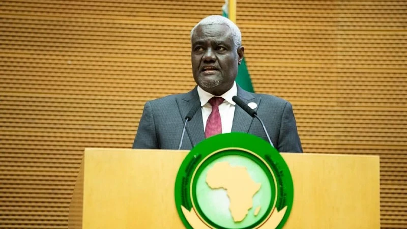 The Chairperson of AUC, Moussa Faki Mahamat