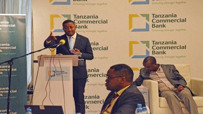 Adam Mihayo, TCB CEO, emphasizes a key point during a media meeting in Dar es Salaam.