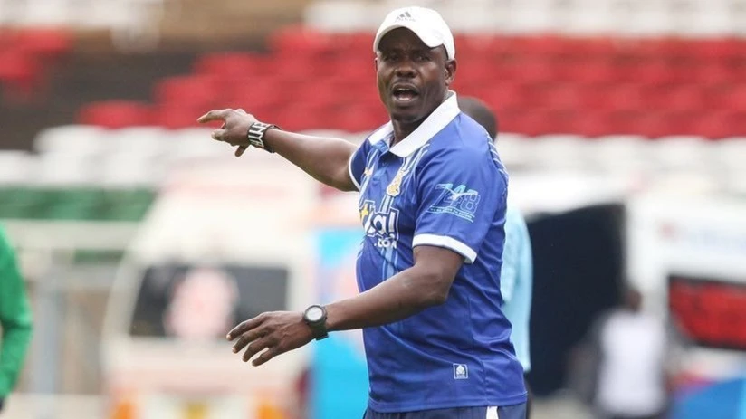 Dodoma Jiji FC's head coach Francis Baraza.