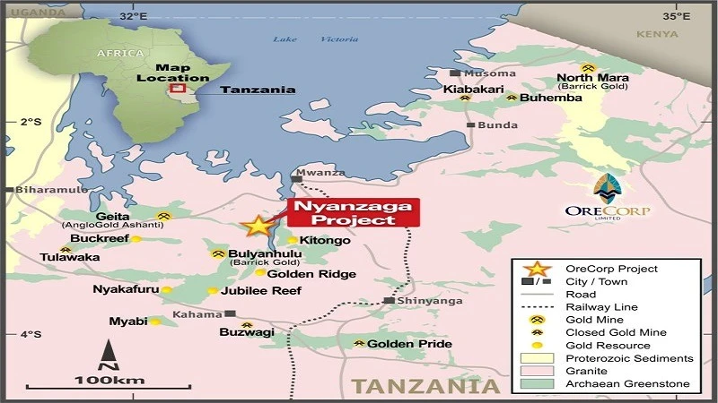 The Nyanzaga gold project