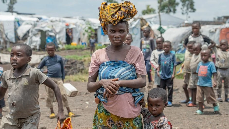 Ndivyo yalivyo madhila wanayopata wakimbizi wa vita, huko Goma, DRC.  