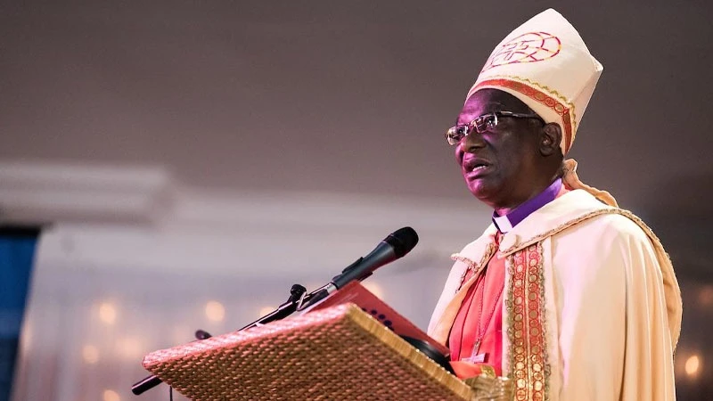 Dr Fredrick Shoo, bishop of the Evangelical Lutheran Church in Tanzania Northern Diocese