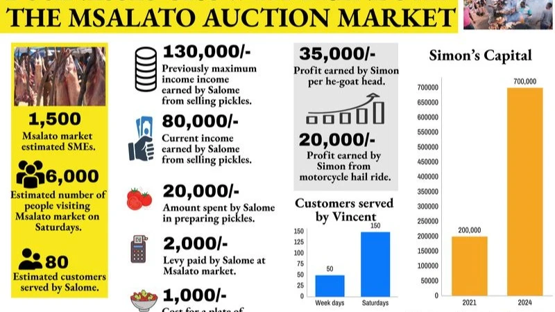 An infographic illustrating Msalato's financial sanctuary