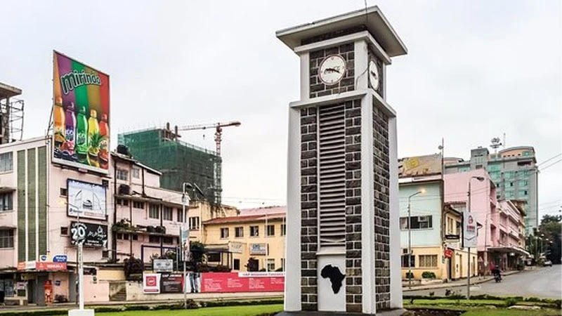The Arusha clock tower 