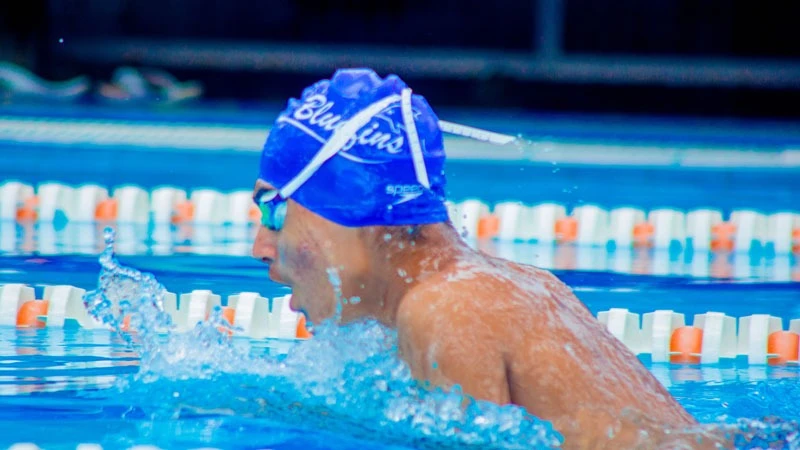 
Bluefins' promising swimmer Shuneal Bharwani battles it out in this season's National Swimming Club Championship held in Dar es Salaam last month. 