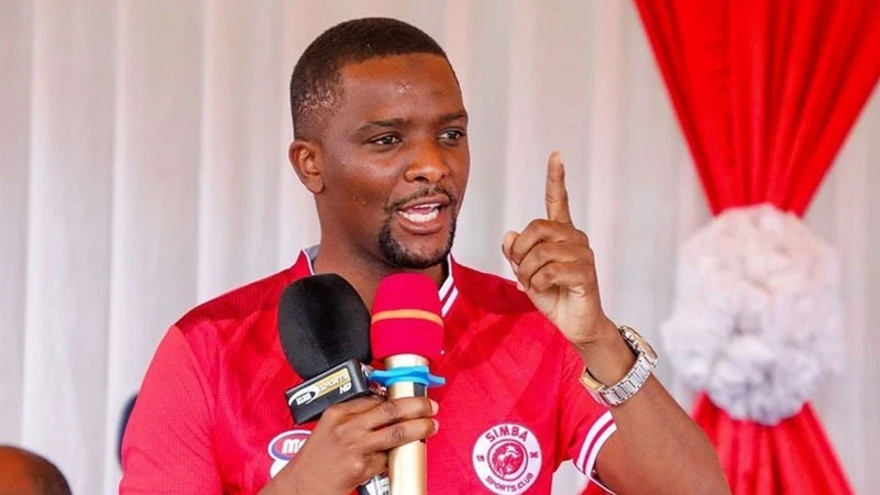 Simba SC Media and Communication Manager Ahmed Ally.