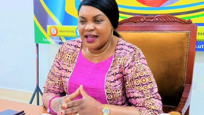 Jenista Mhagama, Minister of State in the Prime Minister’s Office (Policy, Coordination and Parliamentary affairs