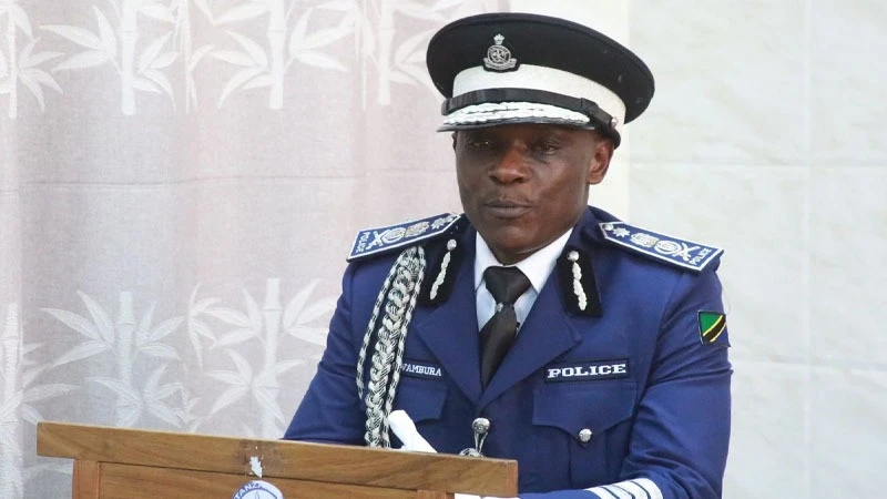 Inspector General of Police Camilius Wambura