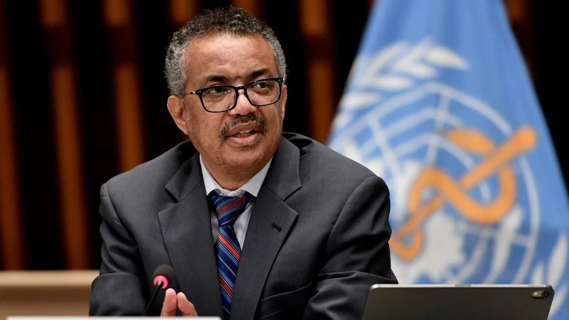 Dr Tedros Adhanom Ghebreyesus, the WHO director-general