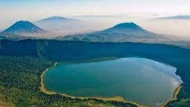 The Ngorongoro crater.