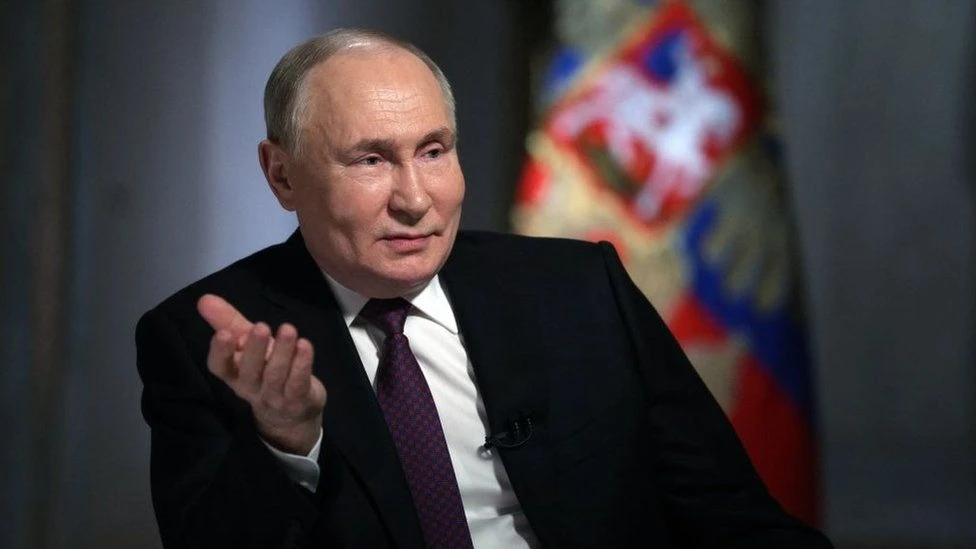Russian President Vladmir Putin.