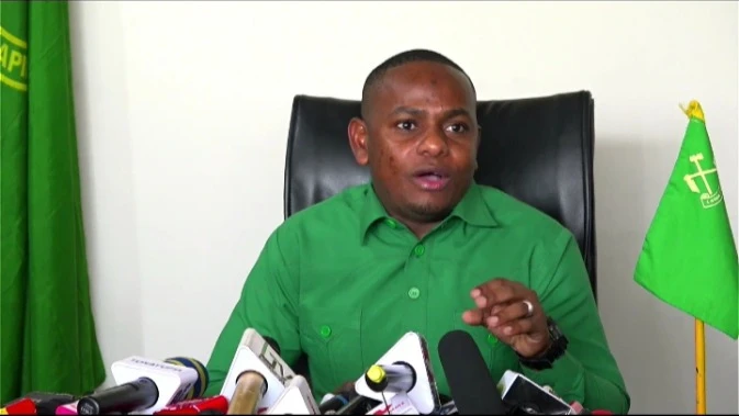 Mwenyekiti wa UVCCM Taifa, Mohamed Kawaida.