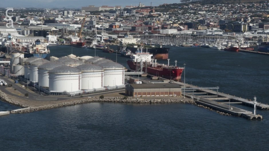 Oil storage, Cape Town.