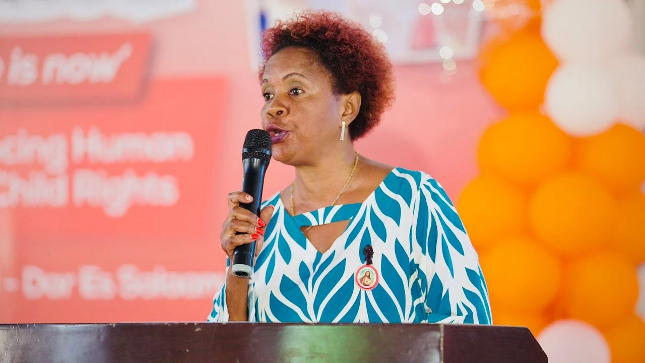 Mwenyekiti Jukwaa Haki Za Watoto Tanzania(TCRF) Sylvia Ruambo.