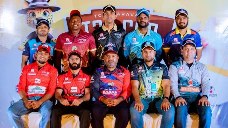 
Captains of clubs that will battle it out in the 2024 Petrofuel TCA Caravans Cup tournament pose for a group picture during the opening ceremony of the tournament which took place in Dar es Salaam last weekend.