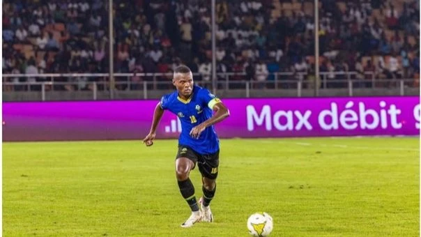 Tanzania's national football team (Taifa Stars) skipper Mbwana Samatta. 