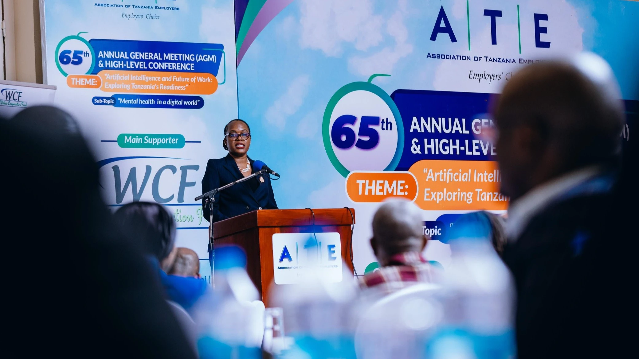 ATE CEO Ms. Suzanne Ndomba-Doran explained some of the importance of artificial intelligence, which includes increased productivity at work, increased efficiency in work, specific services, simplifying work, and many others.
