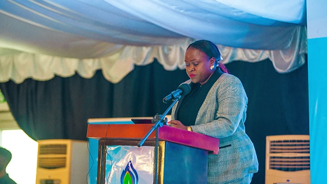 Energy deputy minister Judith Kapinga.