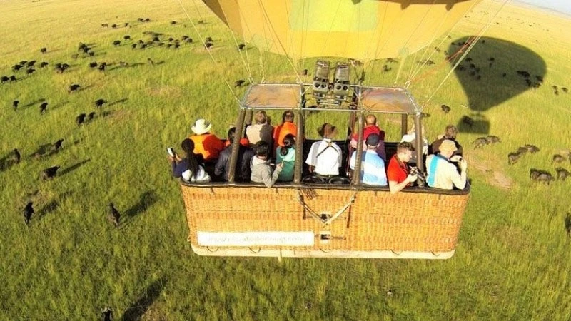  Baloon safari flight