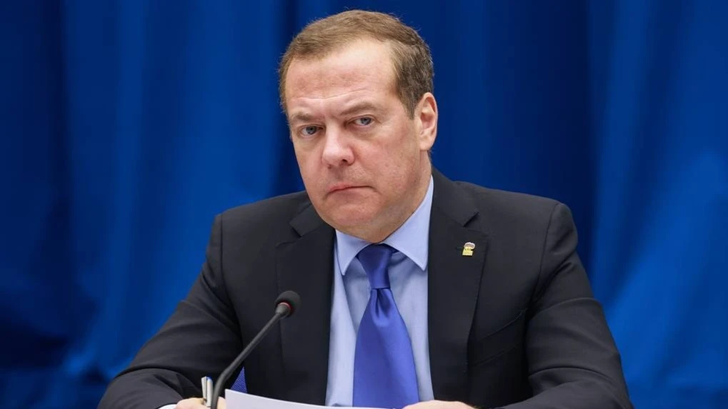 Russian Security Council Deputy Chairman Dmitry Medvedev.