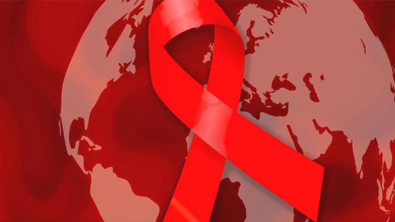HIV Red Ribbon Icon