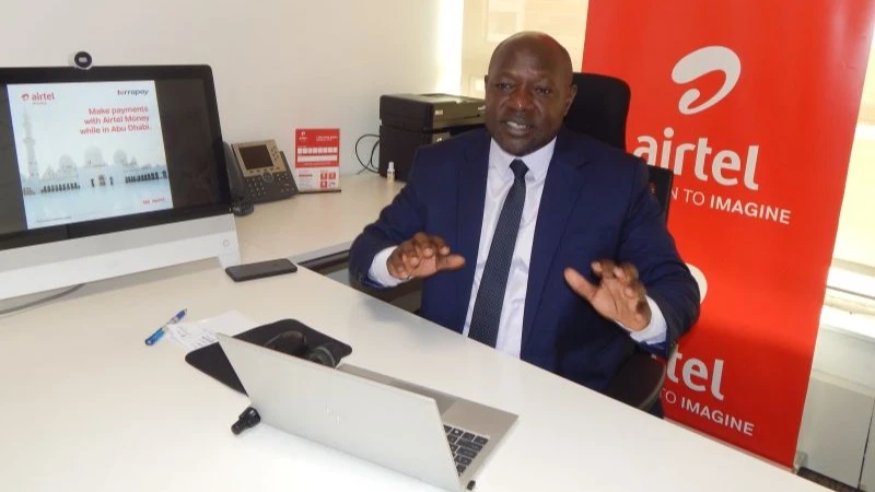  Director of Airtel Money Tanzania, Andrew Rugamba.
