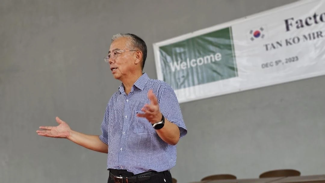 Youngwoong Kim (pictured), the managing director of Tan-Ko Mirae Green Co. Ltd