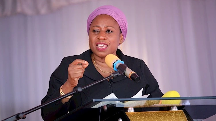 Ummy Mwalimu, the Health minister