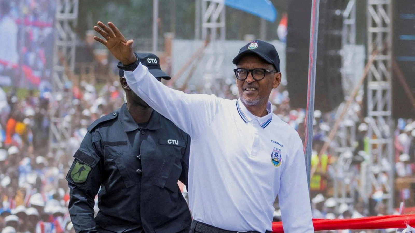 RWANDAN President Paul Kagame.