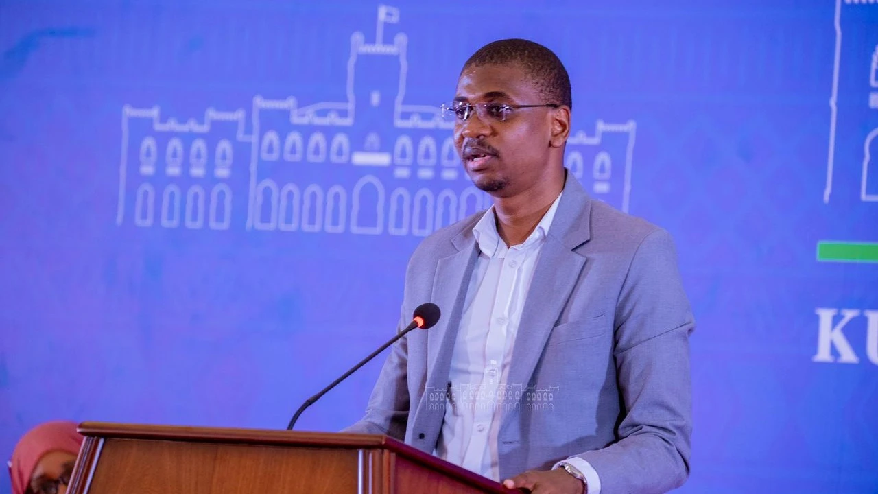 Zahoro Muhaji, CEO Tanzania Startup Association (TSA) one of the hosts on the role of National venture capital fund  on the Tanzania start-up ecosystem.