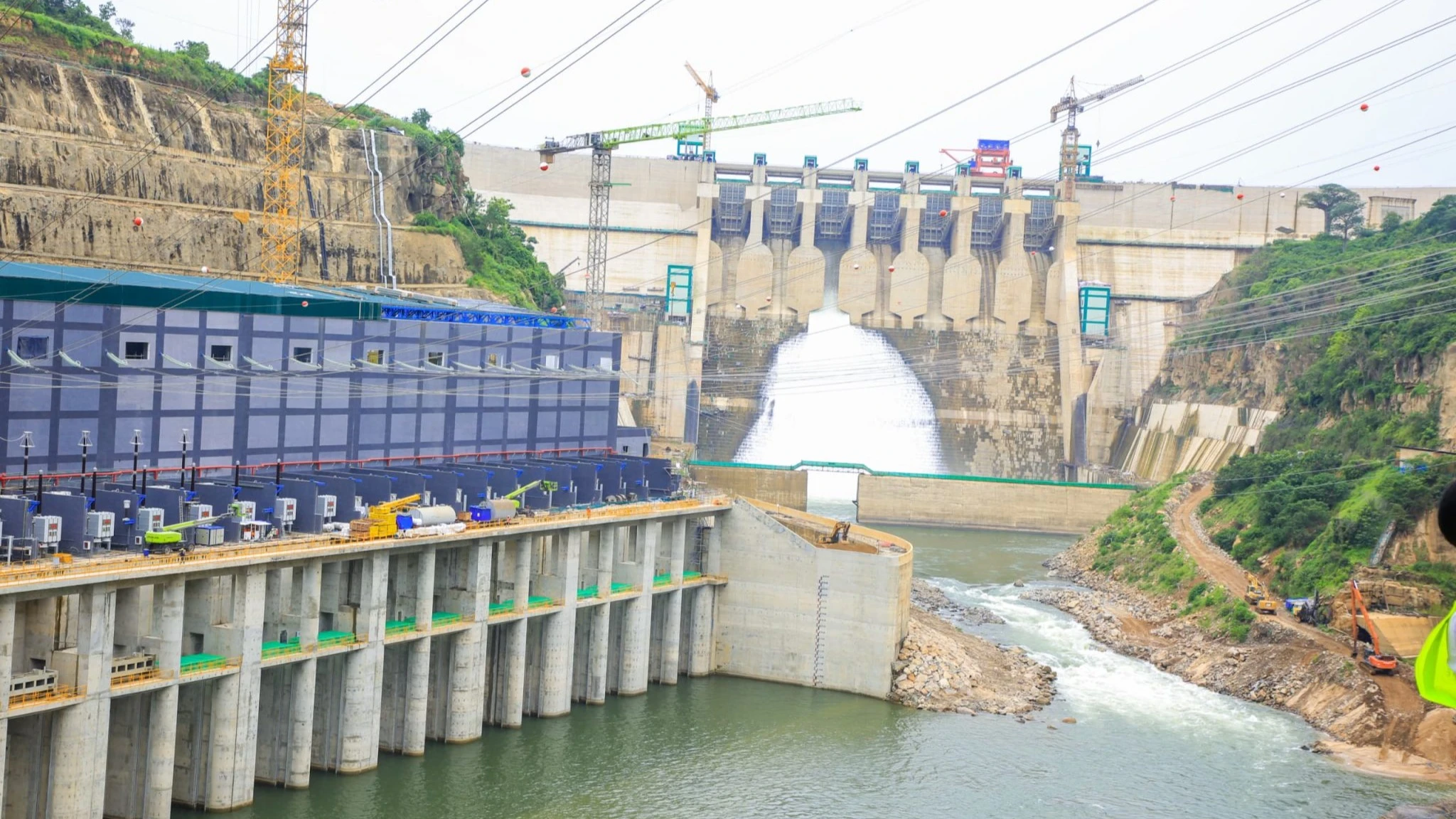 The operationalization of one turbine at Julius Nyerere Hydro-Power Plant has helped to increase the generation of electricity.