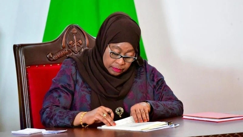  President Samia Suluhu Hassan