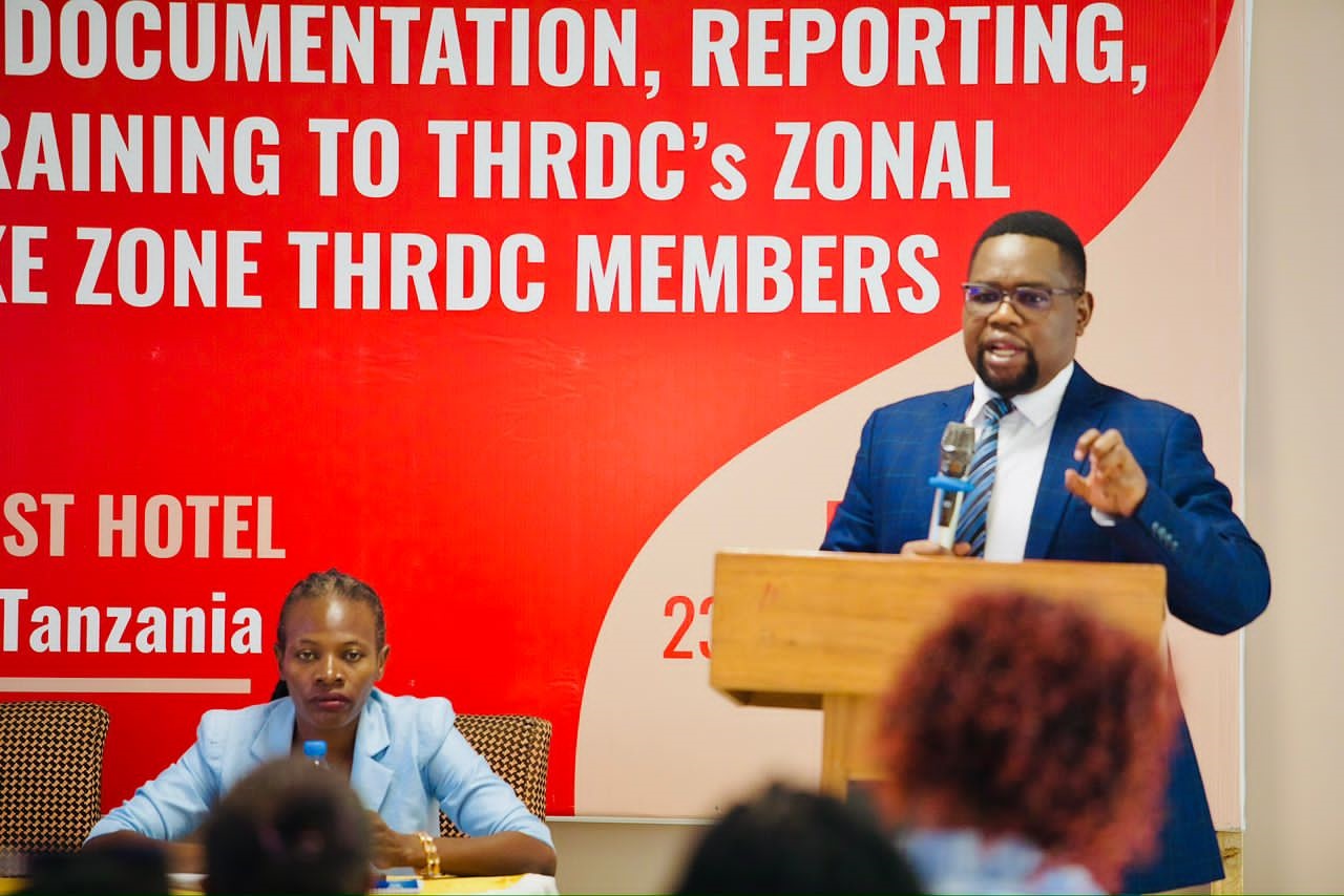 Tanzania Human Rights Defenders Coalition (THRDC), Coordinator Onesmo Ole Ngurumwa, yesterday provided guidance on the monitoring of human rights, record keeping, reporting, and risk management to coordinators and members of THRDC in the Lake Zone .