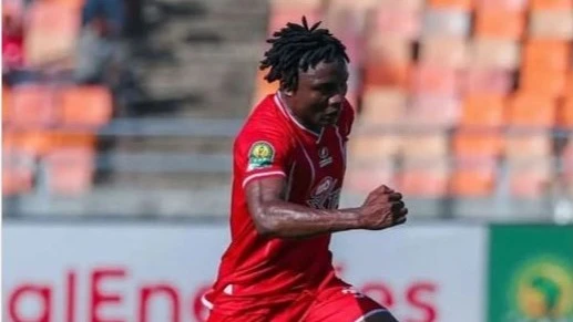 Striker Dennis Kibu 