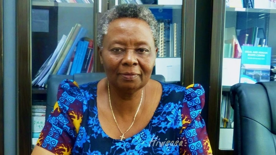 Dr Hellen Kijo-Bisimba, a veteran human rights activist