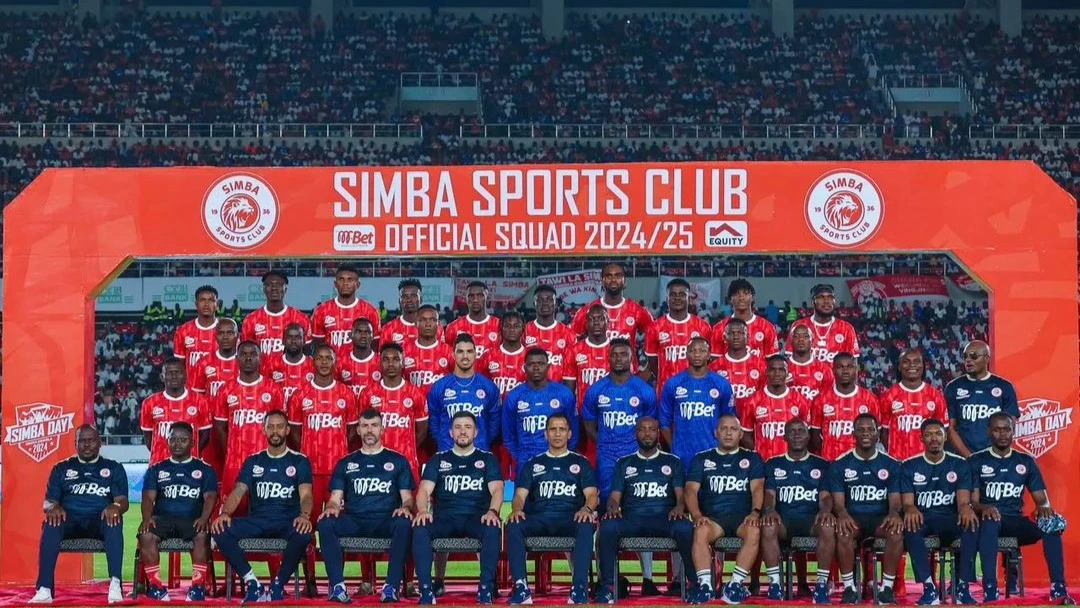 Simba 2024/25 season official squad.