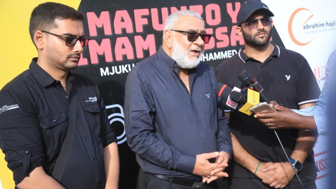 
Dar es Salaam’s Khhoja Shia Ithnaasher community chairman, Mohammedrazza Dewji, briefs journalists in the city on the free eye camp held yesterday. 