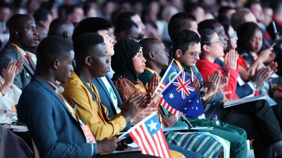 World youths gather in Beijing.