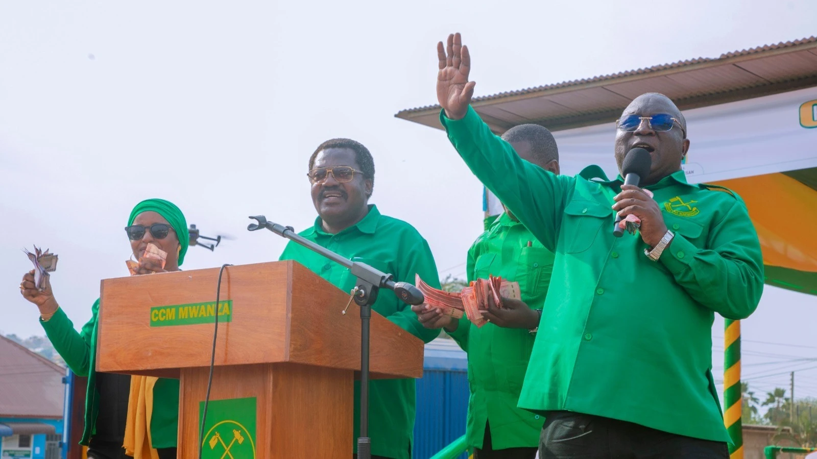 CCM  fundraise 5m/- to aid Lissu's car repair 