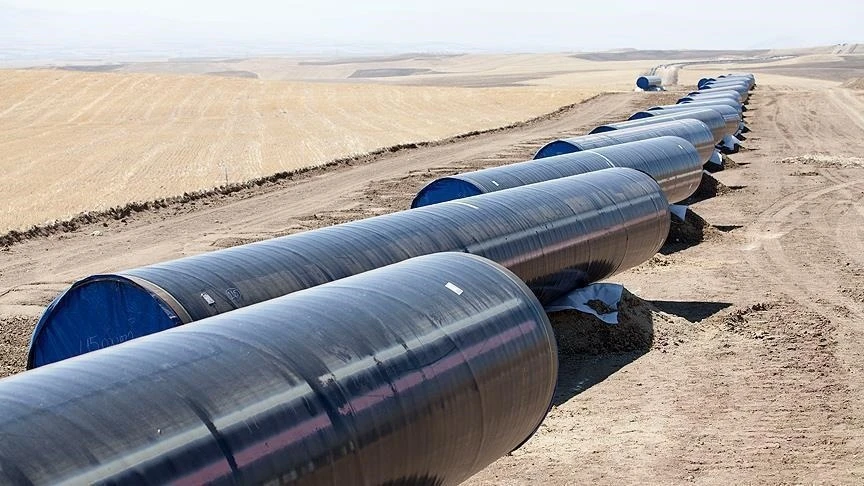 An illustration of East African Crude Oil Pipeline (EACOP) project