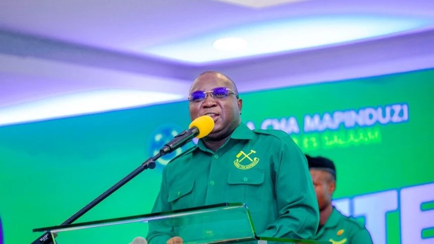 CCM Secretary for ideology, publicity and training Amos Makala