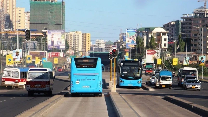  Dar es Salaam Rapid Transit (DART) buses