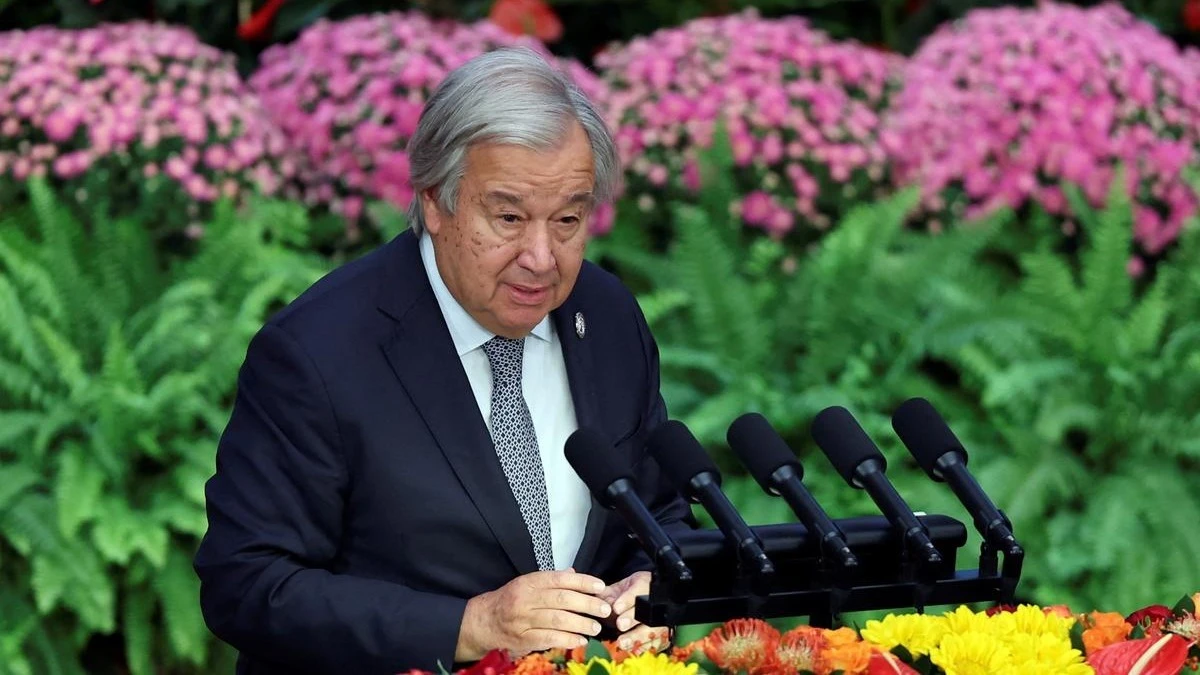 United Nations Secretary-General Antonio Guterres 