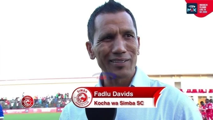 Kocha Mkuu wa miamba hiyo ya Tanzania, Fadlu Davids.