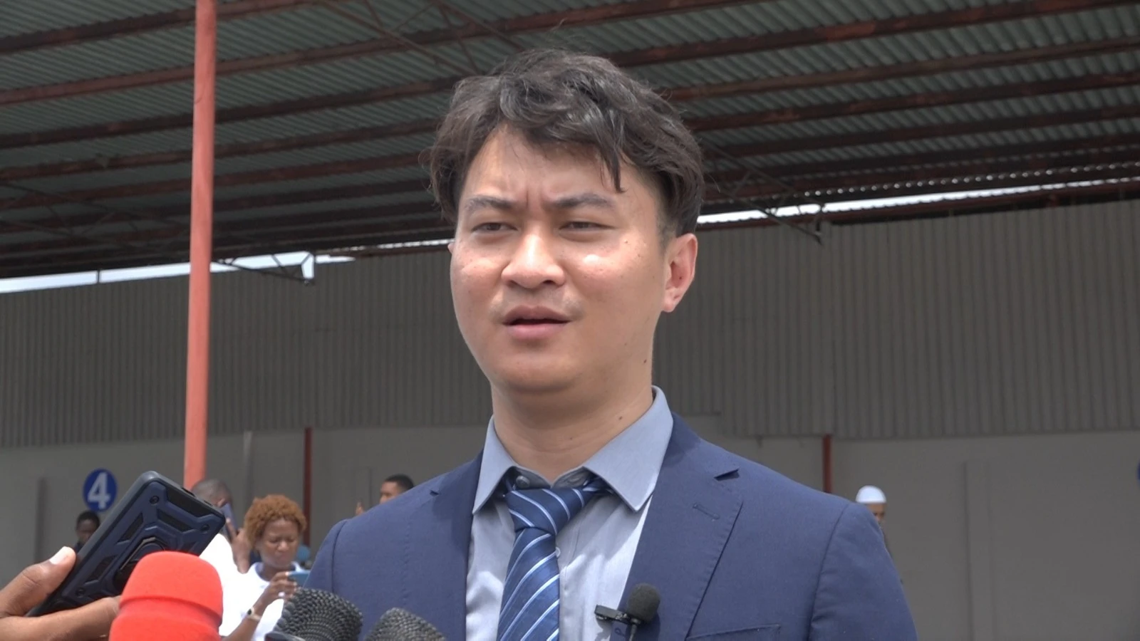 Yutong Bus Tanzania Chief Executive Officer Kellen Zou