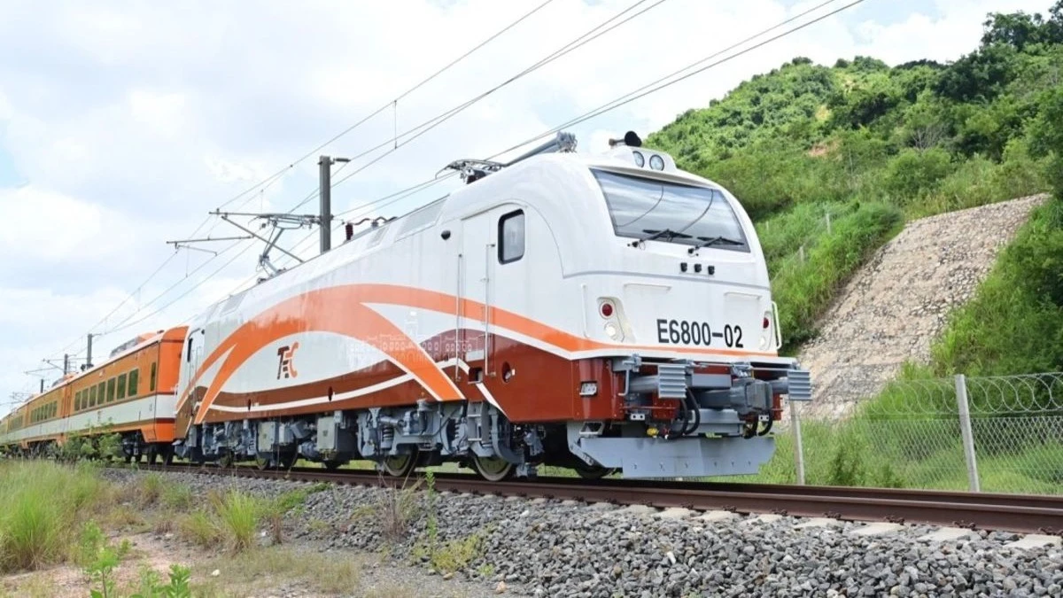 SGR (standard gauge railway) train