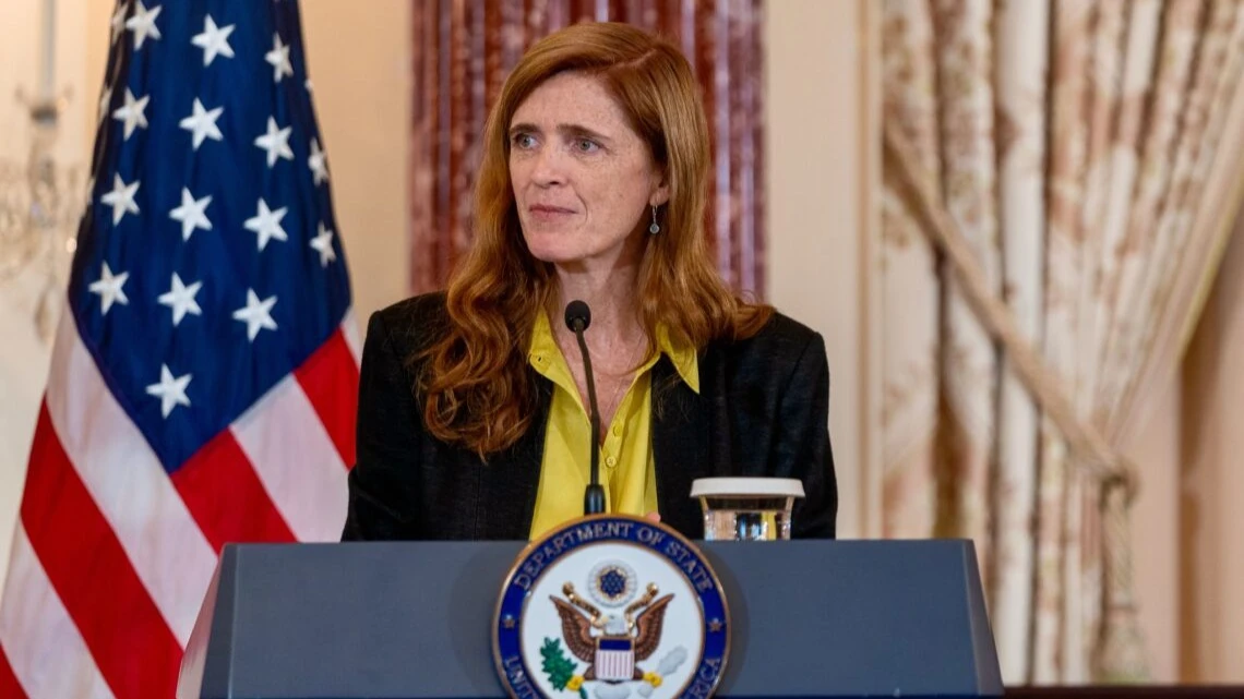  Samantha Power, administrator of the US Agency for International Development (USAID)