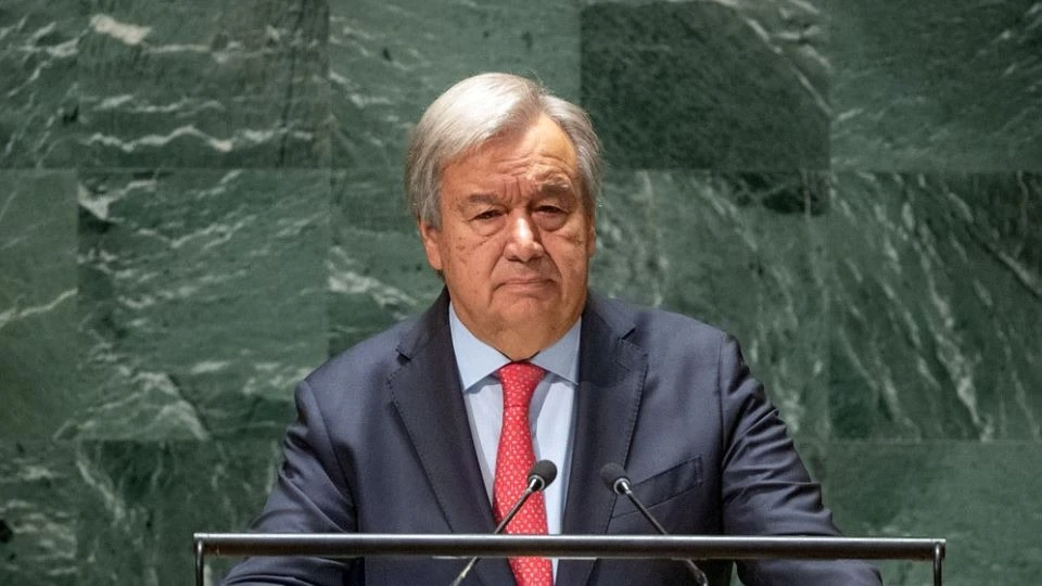 António Guterres, the ninth Secretary-General of the United Nations